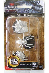 [403732] WIZKIDS - D&amp;D Dungeons &amp; Dragons Nolzur's Marvelous Unpainted Minis Spiders Miniature