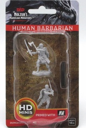 [404657] WIZKIDS - Dungeons &amp; Dragons Nolzur Mum Human Female Barbarian 3 cm Miniatura