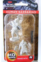 [404660] WIZKIDS - Dungeons &amp; Dragons Nolzur Mum Human Male Barbarian 3 cm Miniatura