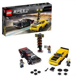 [406258] LEGO 2018 Dodge Challenger SRT Demon e 1970 Dodge Charger R/T Speed Champions 75893