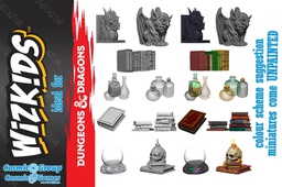 [406270] WIZKIDS - D&amp;D Dungeons &amp; Dragons Stanza Dei Maghi