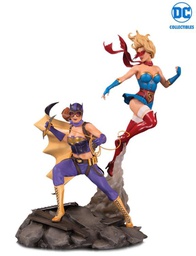 [406477] DC DIRECT - Batgirl &amp; Supergirl DC Comics DC Bombshells Celebration Limited Edition 35 cm Statua 