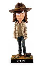 [407039] ROYAL - Carl The Walking Dead Headknocker 20 cm Action Figure