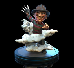 [407959] QUANTUM  Freddy Krueger Nightmare on Elm Street Q-Fig 10 cm Figure