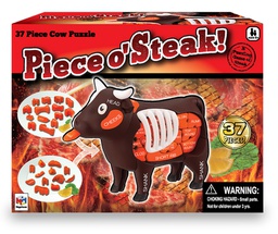 [408865] MEGAHOUSE Piece O'Steak 3D Puzzle Mucca