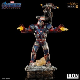 [409080] IRON STUDIOS Iron Patriot &amp; Rocket Marvel Comics Avengers Endgame BDS Art Scale 1/10 31 cm Statua