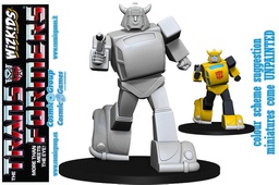 [410412] WIZKIDS Bumblebee Transformers Unpainted Miniatur Miniatura