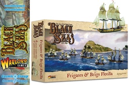 [410668] WARLORD GAMES Black Seas Frigates &amp; Brigs Flottilla Espansione