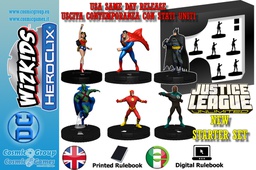 [410945] WIZKIDS DC Heroclix Justice League Unlimited Starter Set