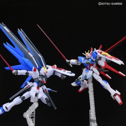 [411469] Bandai Model kit Gunpla Gundam HG Freedom Gundam vs Force Impulse Gundam (Battle of Destiny set) Metallic 1/144