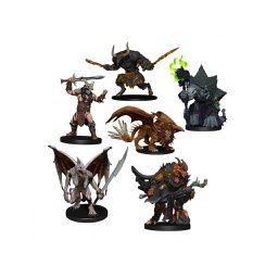 [412624] WIZKIDS Dungeons &amp; Dragons Icons Of The Realms Descent into Avernus Arkhan the Cruel and The Dark Order Miniature