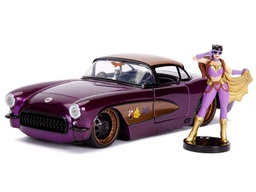 [413976] JADA TOYS DC Comics Bombshells Batgirl &amp; 1957 Chevy Corvette 1/24 Auto