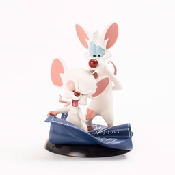 [414034] QUANTUM Mignolo col Prof Pinky and The Brain Q-Fig Toons Taking Over the World 10 cm Figure