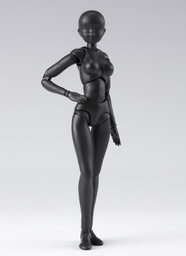 [414323] BANDAI Body-chan DX Set Solid Black Color Version S.H. Figuarts 13 cm Action Figure
