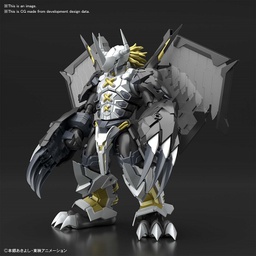 [414596] BANDAI Digimon Black Wargreymon Amplified Version Figure Rise Standard 17 cm Model Kit