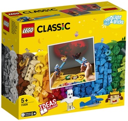 [416805] Lego Classic - 11009 Mattoncini e luci
