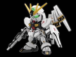 [416934] Bandai Model kit Gunpla Gundam SD EX-Standard Nu Gundam