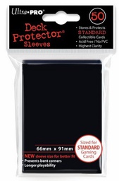 [417849] UltraPro - Proteggi Carte Standard Pacchetto 50 Bustine - Raven Black