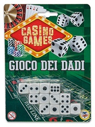 [420161] Teorema - Casino' Games Dadi 12 Pz Blister