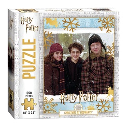 [422504] USAopoly Christmas at Hogwarts Harry Potter Jigsaw 550 pz Puzzle