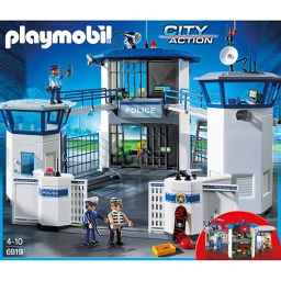 [424540] Playmobil 6919 - City Action - Stazione Della Polizia Con Prigione