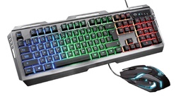 [427255] TRUST - GXT 845 Tural Gaming Keyboard+Mous