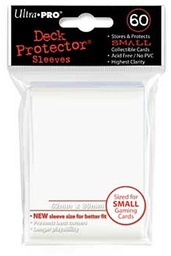[427335] UltraPRO - Proteggi Carte Mini - Pacchetto 60 Bustine Bianco - Dimensioni: (62x89 mm)