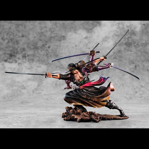 [AFVA0825] One Piece Statua Roronoa Zoro Version Demon Spirit Kyuutouryuu Asura Excellent Model PoP S