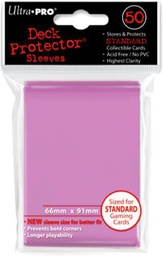 [429801] UltraPro - Deck Protector Sleeves 50 Bustine - 66X91 Mm Rosa