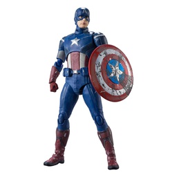[432275] BANDAI Captain America Avengers Assemble Edition SH Figuarts 15 cm Action Figure