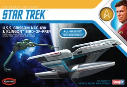 [432293] POLAR Star Trek USS Grissom &amp; Klingon 1/1000 16 cm Model Kit