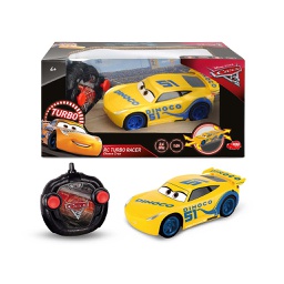 [433232] Dickie Toys - Disney - Rc Cars 3 Cruz Ramirez 1:24 A 2 Canali Con Funzione Turbo