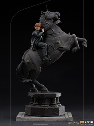 [433994] IRON STUDIOS Ron Weasley Scacchi Magici Harry Potter e la Pietra Filosofale Statua 33 cm