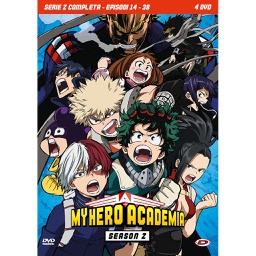 [434065] My Hero Academia - Stagione 02 The Complete Series (Eps 14-38) (4 Dvd)