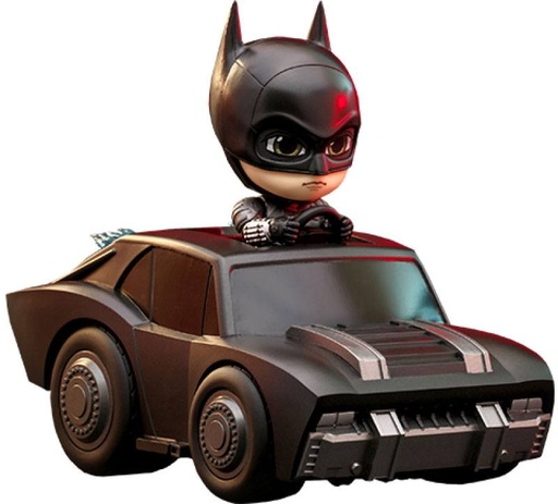 [AFVA0877] The Batman Figure Cosbaby Mini Batman & Batmobile 12 Cm HOT TOYS