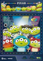 [435377] BEAST KINGDOM Toy Story Mini Egg Attack Fifgure 8cm Assortimento 6 Alien Remix Party