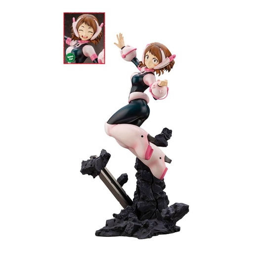 [AFVA0886] My Hero Academia Statua Ochaco Uraraka Versione 2 ARTFXJ Bonus Edition 27 Cm KOTOBUKIYA