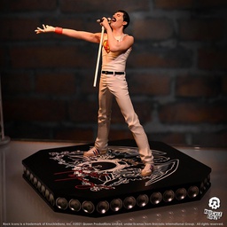 [436298] KNUCKLEBONZ Freddie Mercury Rock Iconz 23 Cm Statue