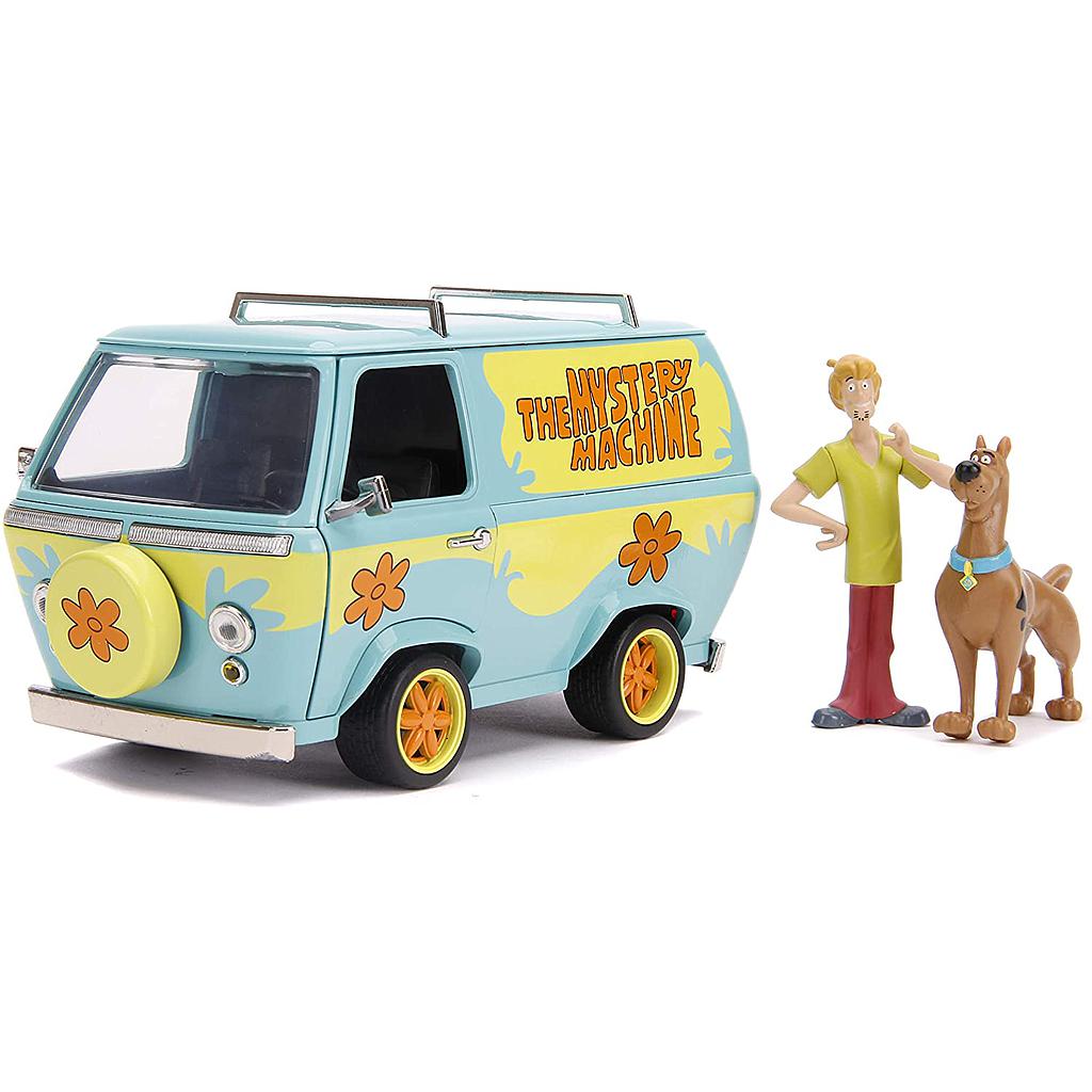 [437143] JADA TOYS Scooby Doo Mystery Machine Shaggy &amp; Scooby 1/24 Die Cast Model