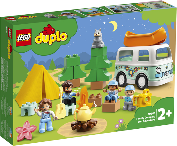 [437527] LEGO DUPLO Avventura in famiglia sul camper van 10946