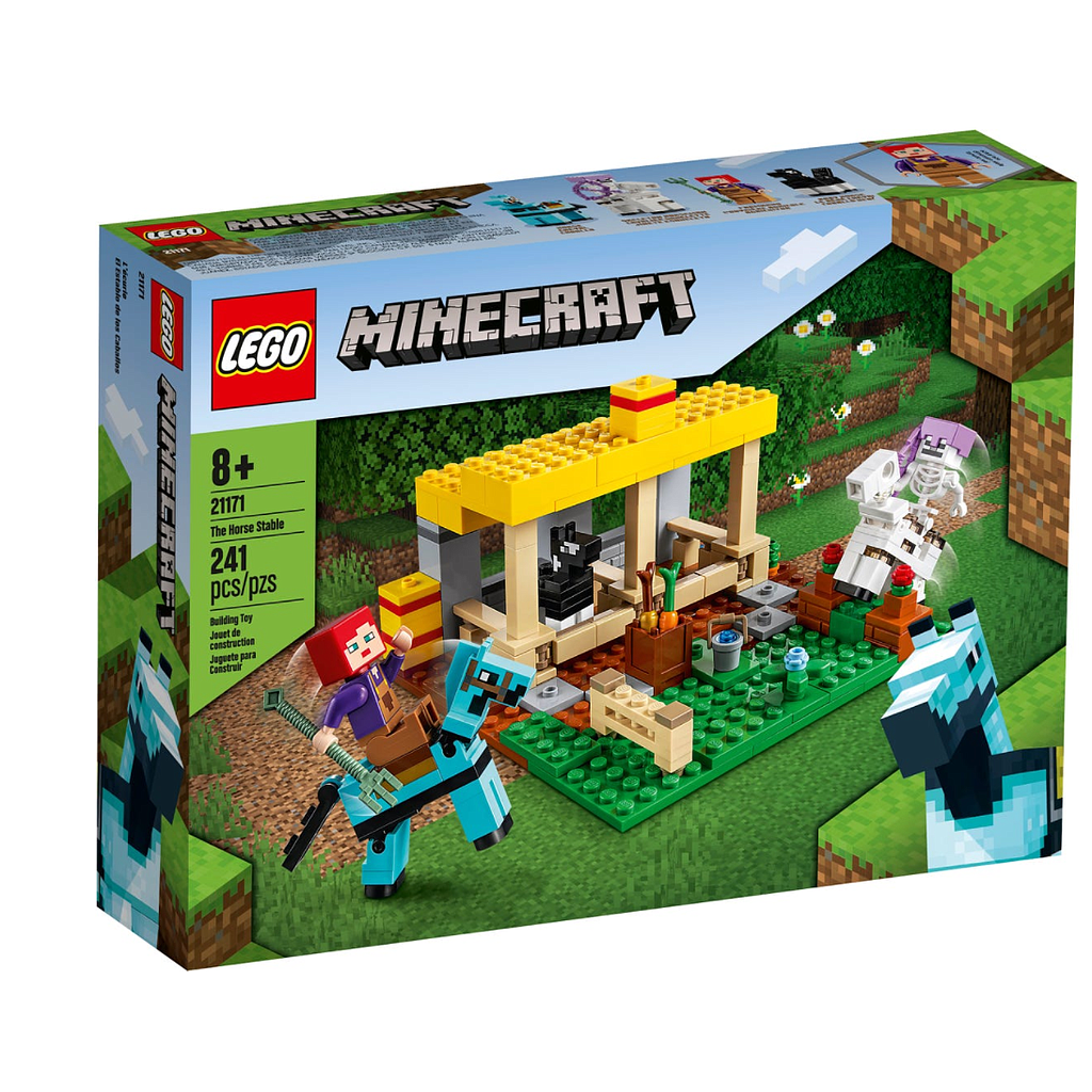 [437573] LEGO MINECRAFT La scuderia 21171
