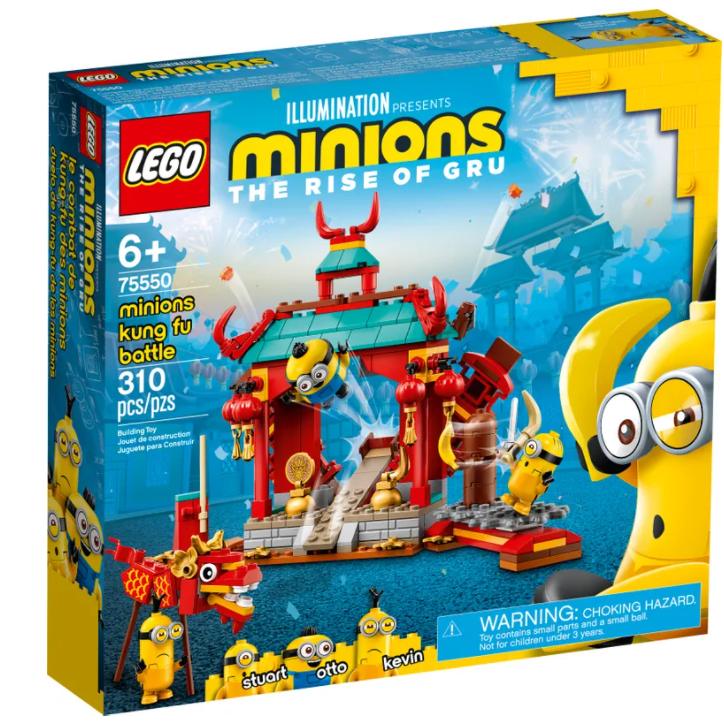 [437625] LEGO MINIONS La battaglia Kung Fu dei Minions 75550