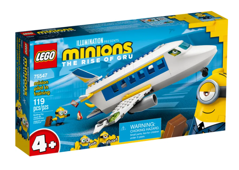 [437637] LEGO MINIONS L’addestramento del Minion Pilota 75547
