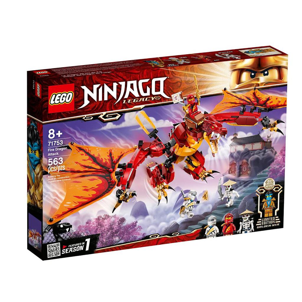 [437643] LEGO NINJAGO L'attacco del Dragone del fuoco 71753