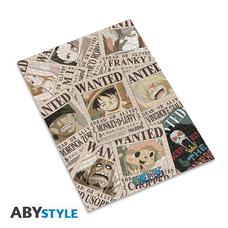 [437946] ABYstyle Wanted One Piece Puzzle 1000 Pezzi