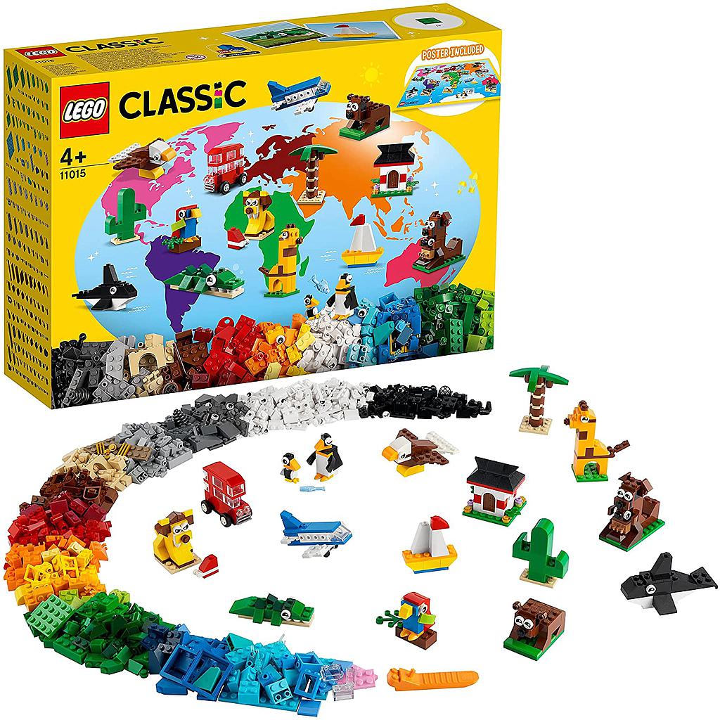 [438480] Lego Classic  Giro del mondo 11015