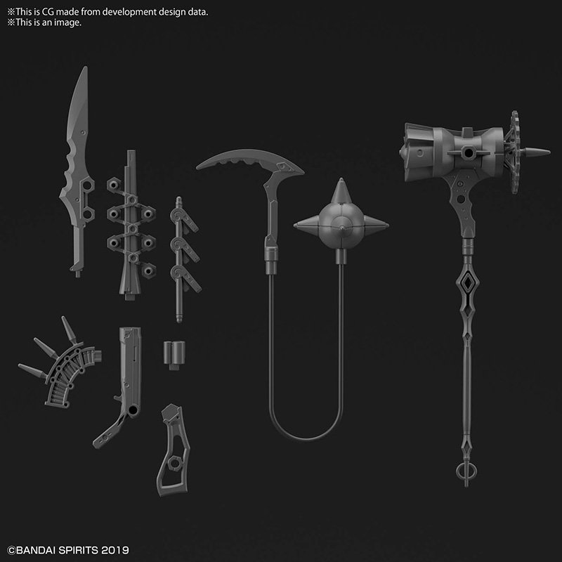 [439580] BANDAI Fantasy Weapons Accessori Gunpla Model Kit
