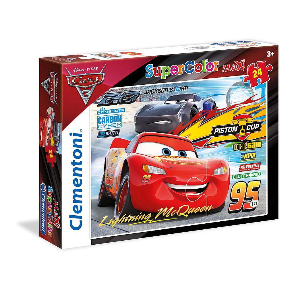 [439803] Clementoni - Puzzle Maxi 24 Pz - Cars 3