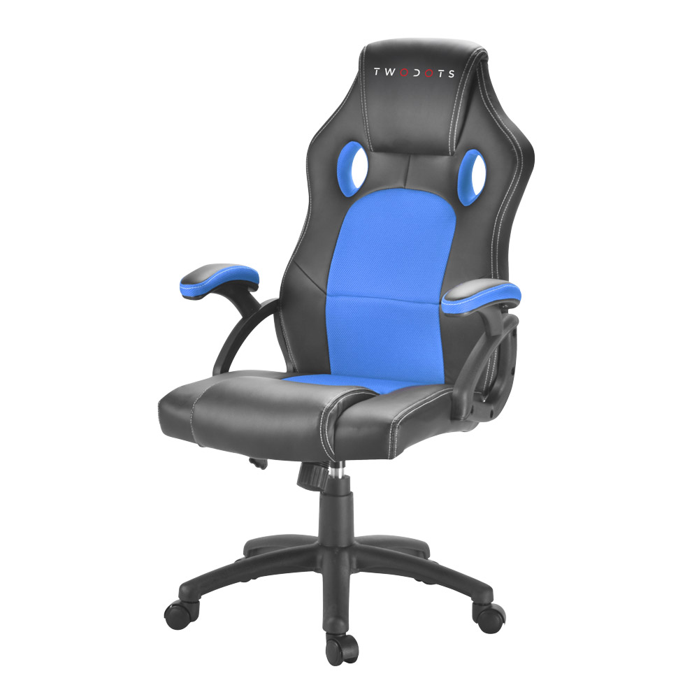 [439968] Two Dots - RACING GAMING SEAT BLUE EDITION