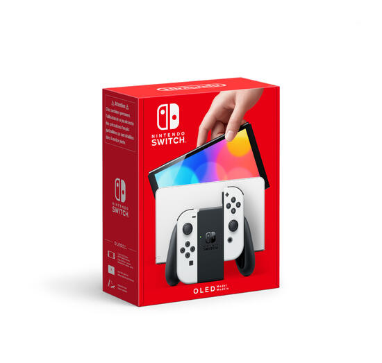 [440013] Nintendo Switch Console OLED Bianca + Gioco a Scelta